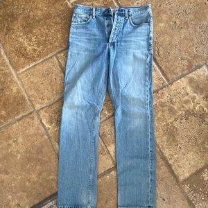 Charlotte high-rise straight Citizens of humanity jeans